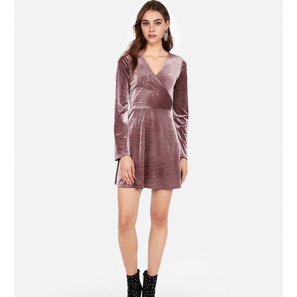 express velvet dress